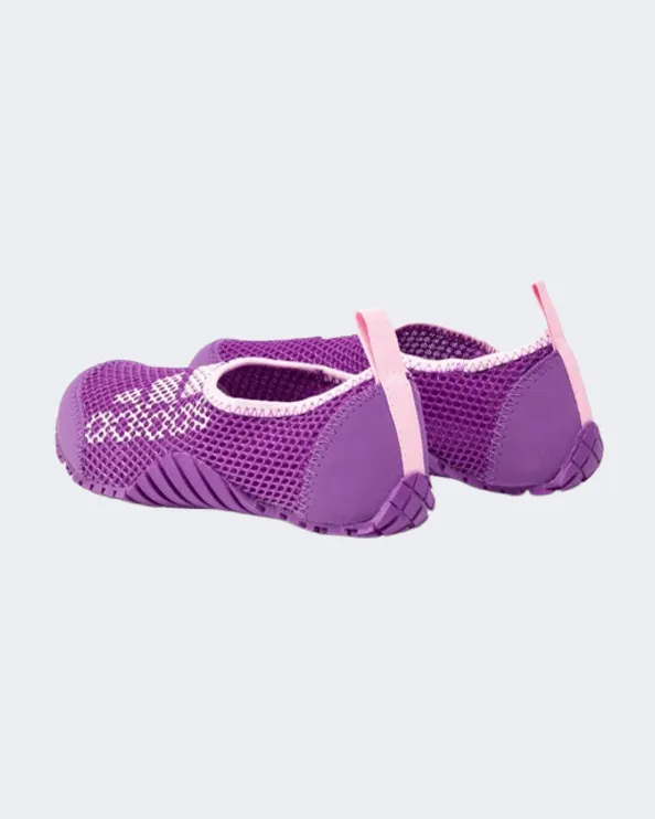 Adidas Kurobe Ps-Girls Swim Aqua Shoes Purple