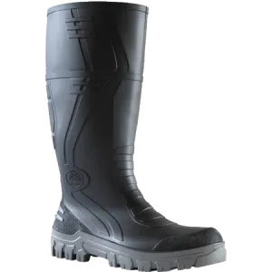 Bata - Jobmaster 3 Black/Grey PVC 400mm Safety Gumboots 892-62290