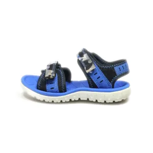 Clarks Surfing Coast Sling Back Crawlers Fabric Blue Colour For Kids