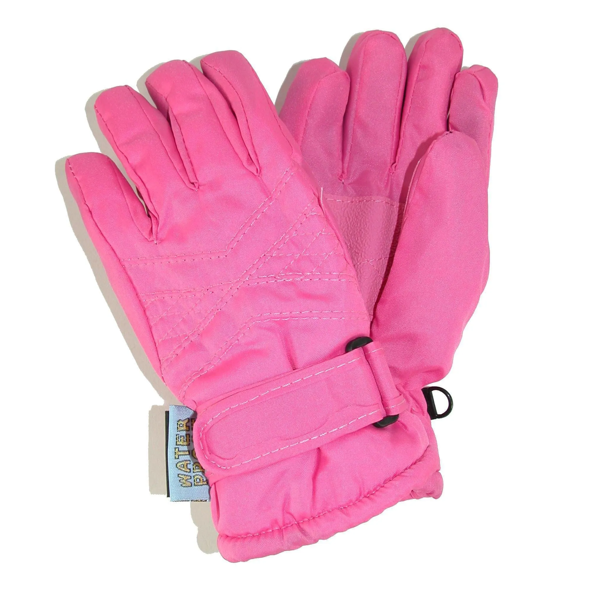 CTM® Toddlers Thinsulate Lined Water Resistant Winter Gloves