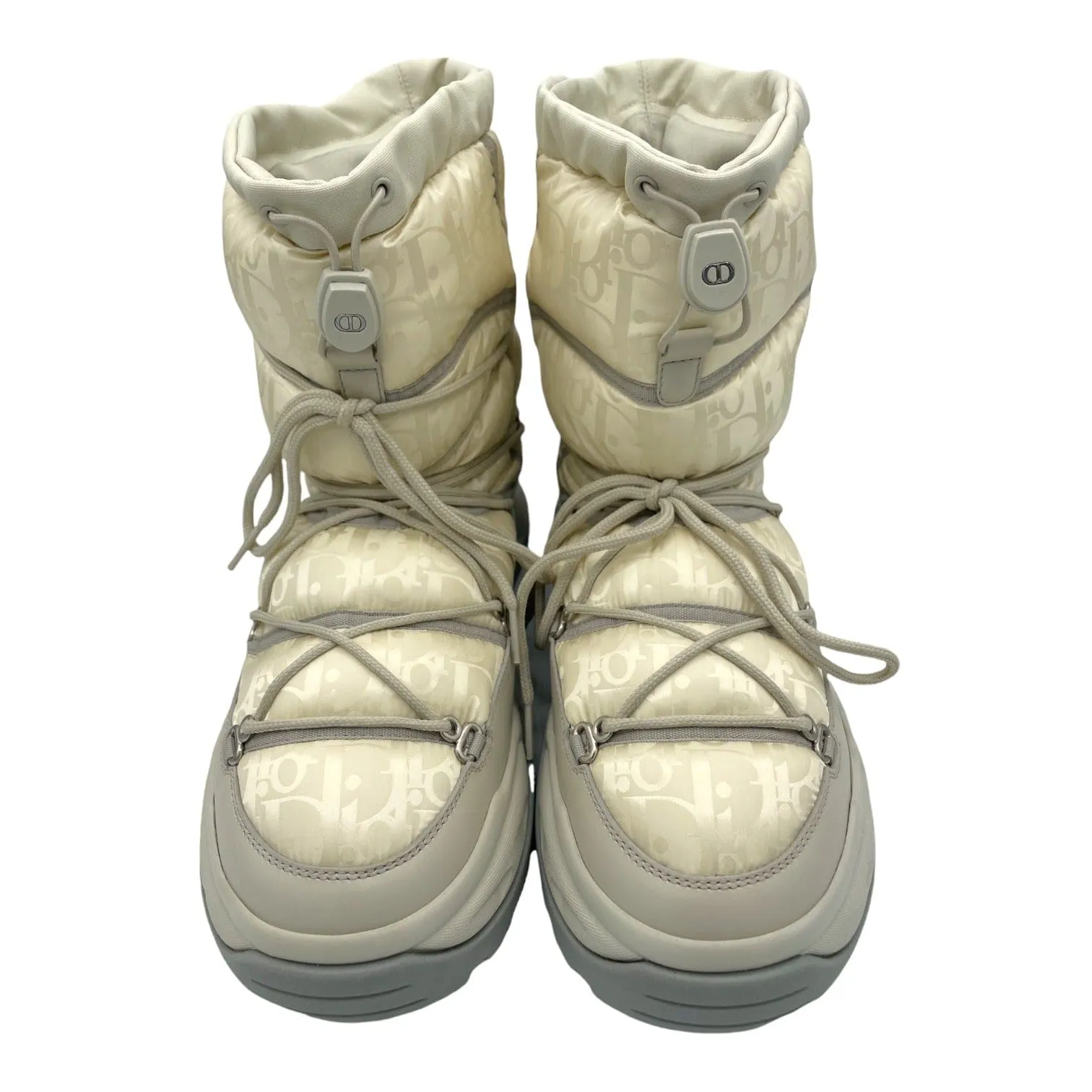 Dior Snow Ankle Boots White Pre-Owned