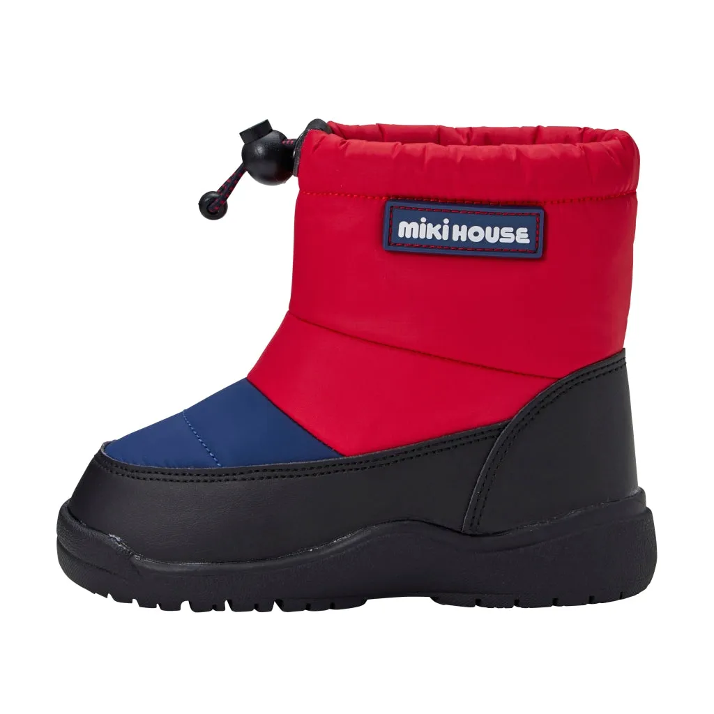 Drawstring Snow Boots