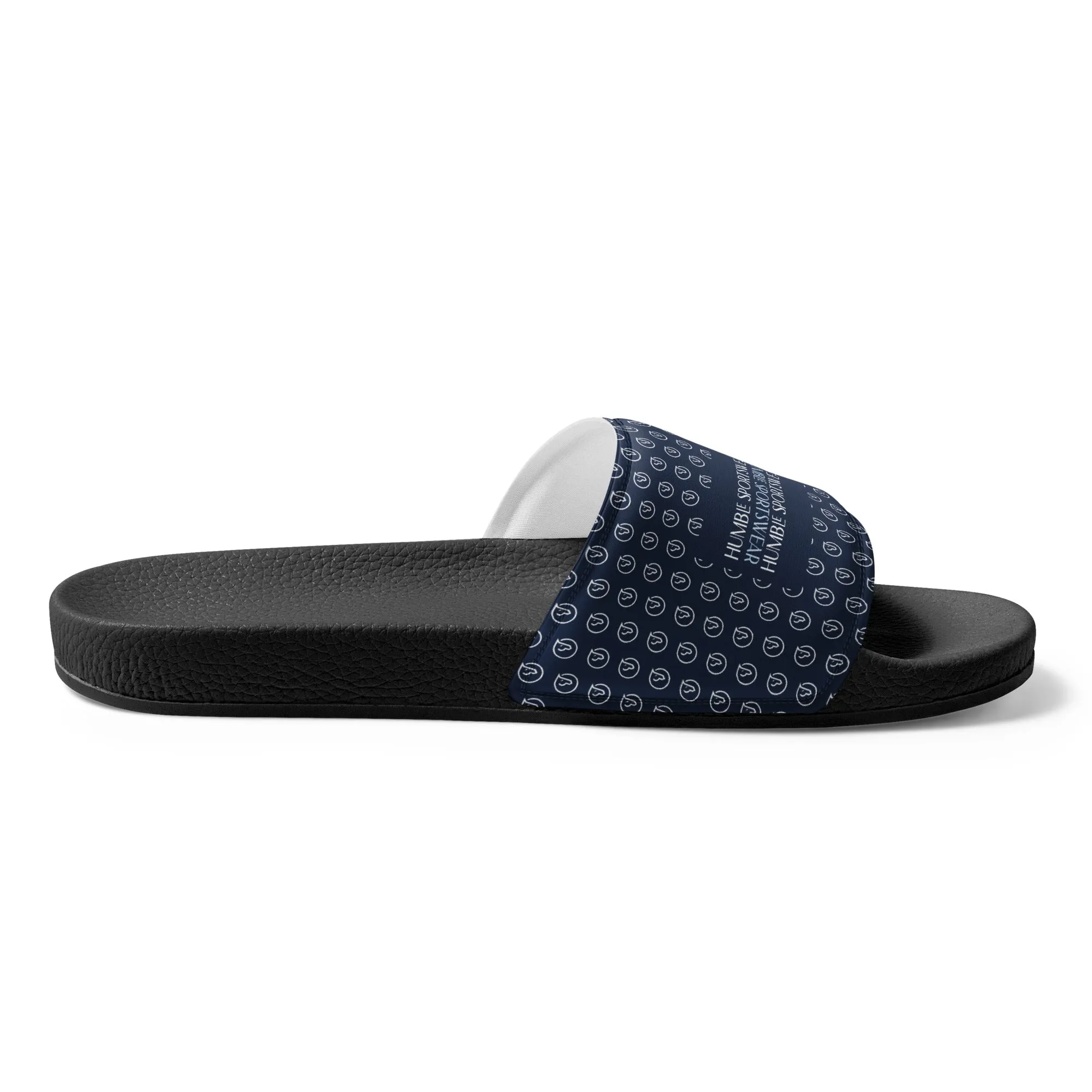 Humble Sportswear™ Men’s Navy Blue Slides Sandals