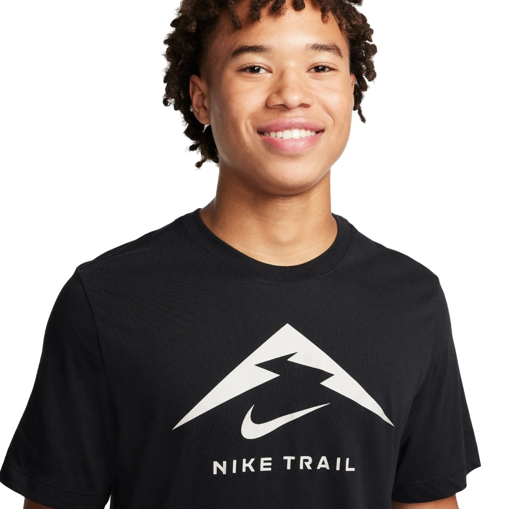 Mens Nike Dri-FIT T-Shirt Trail Logo