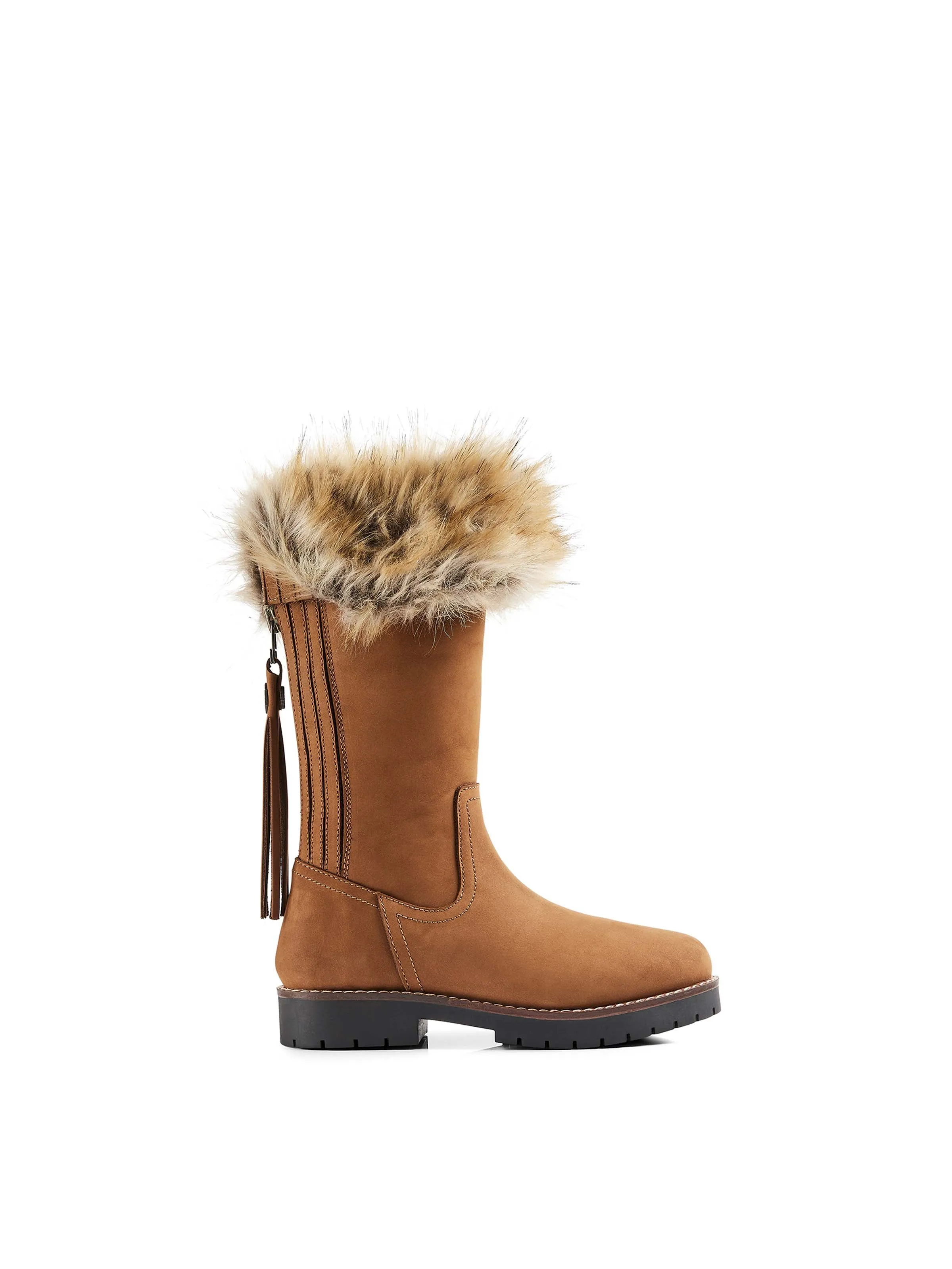 Mid Calf Verbier (Nubuck) - Tan