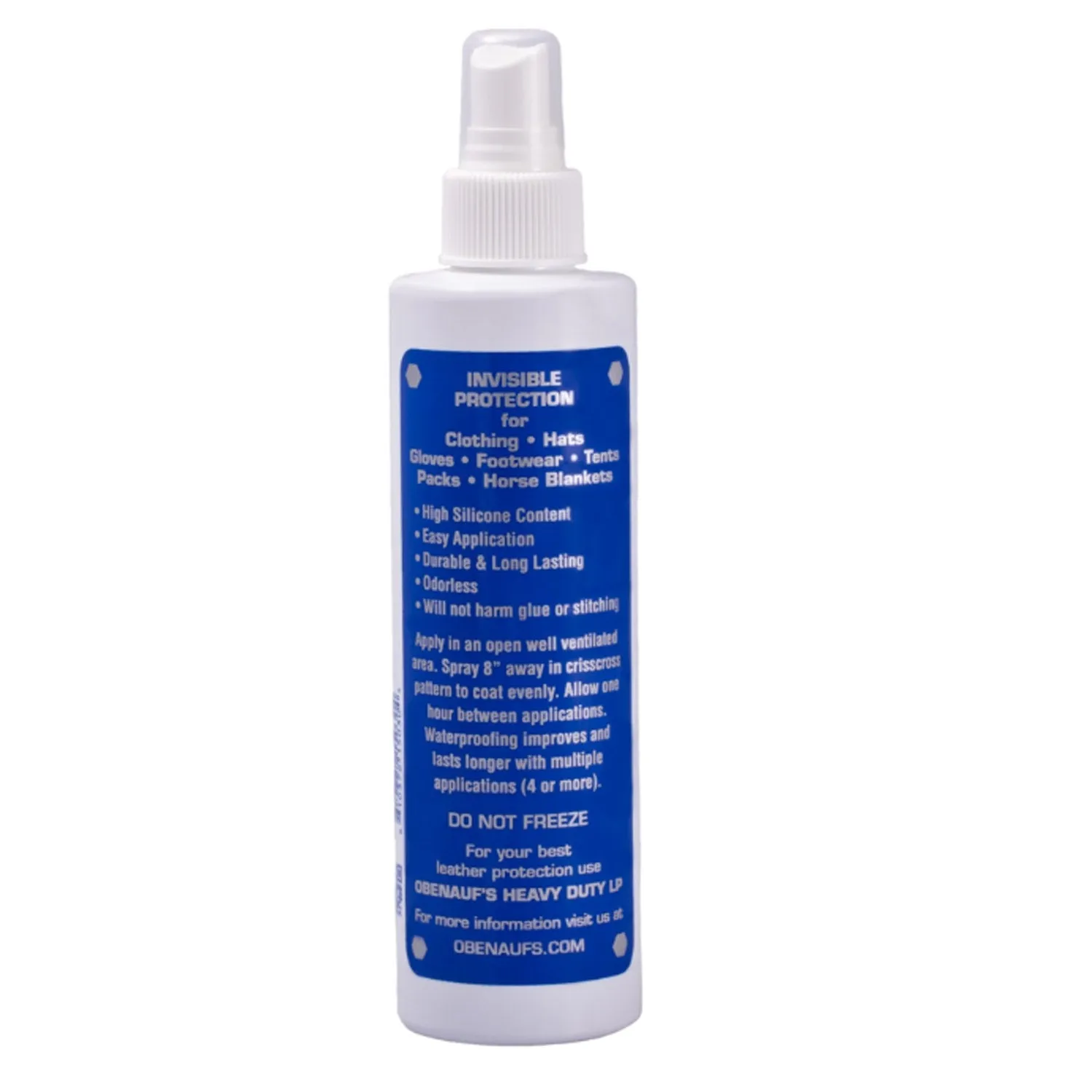 Obenauf's Watershield Water Repellent 8oz Leather Spray