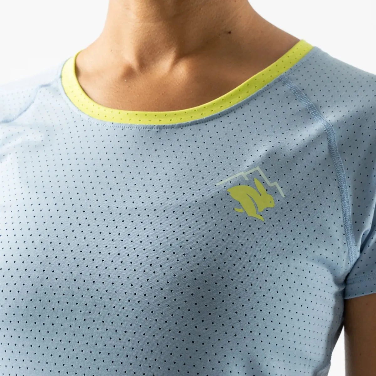 Rabbit Women's EZ Tee Perforated Short Sleeve Running Top