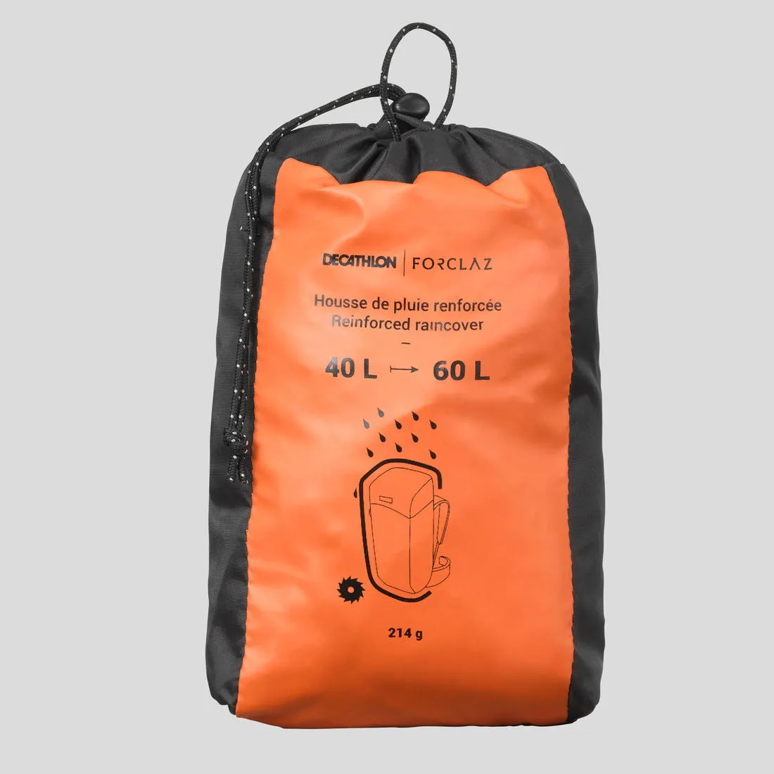 Reinforced Backpack Rain Cover 40/60L