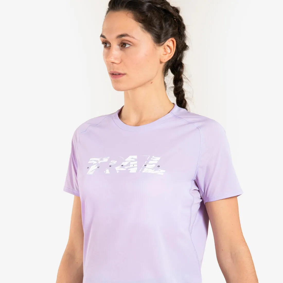 WOMEN'S SHORT-SLEEVED TRAIL RUNNING T-SHIRT-GRAPH