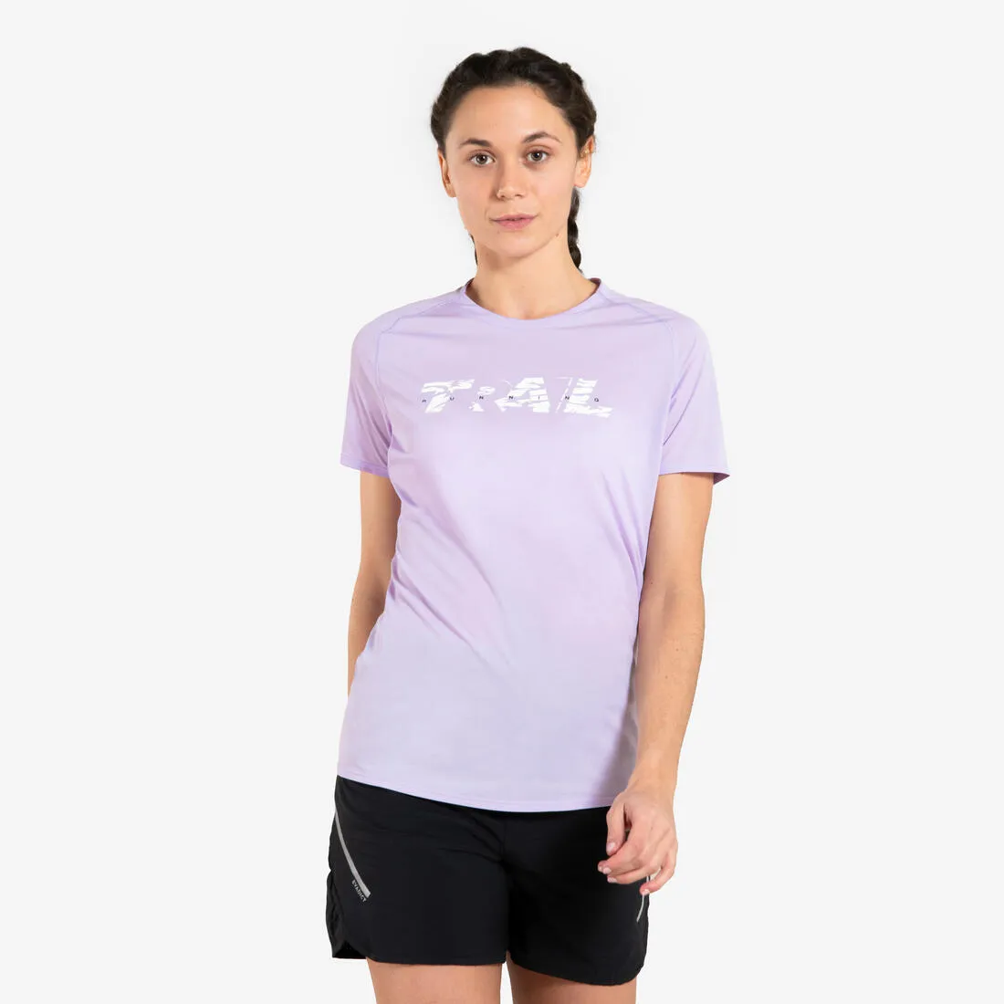 WOMEN'S SHORT-SLEEVED TRAIL RUNNING T-SHIRT-GRAPH