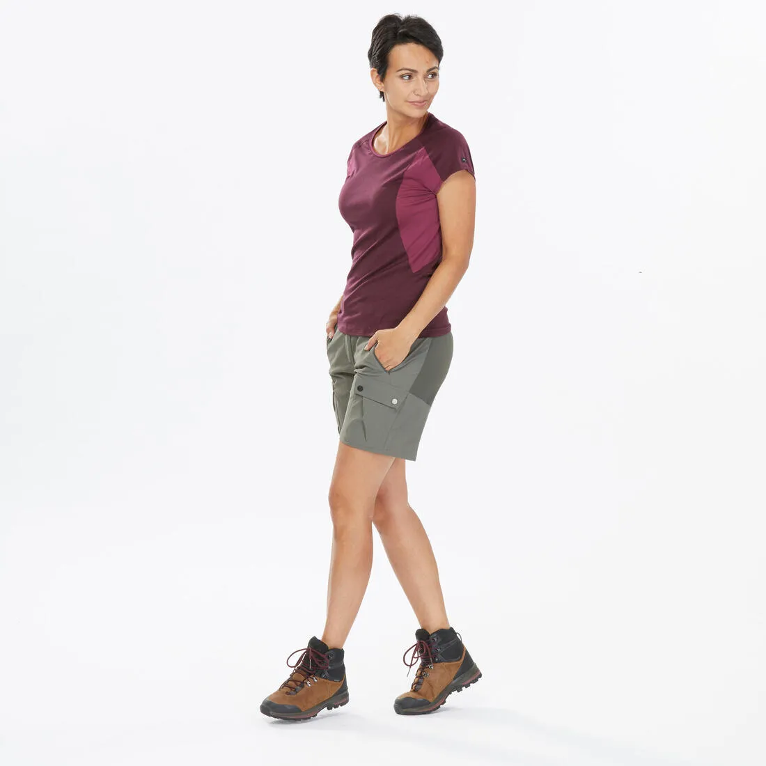 Women's trekking shorts - MT500