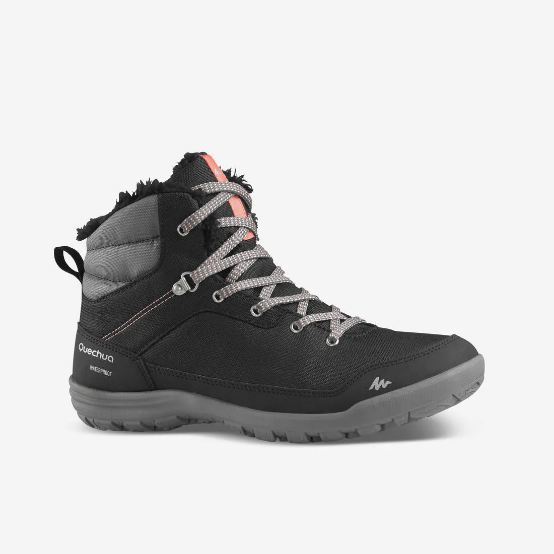 Women’s Warm and Waterproof Hiking Boots - SH100 MID