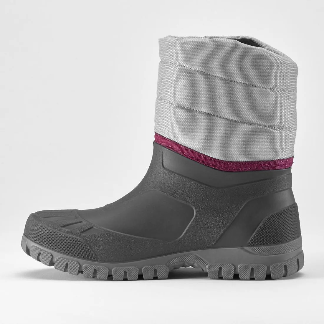 Women's warm waterproof snow hiking boots  - SH100 mid